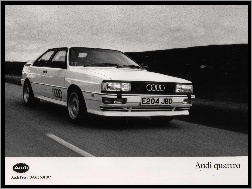 Reklamowa, Audi Quattro, Broszura